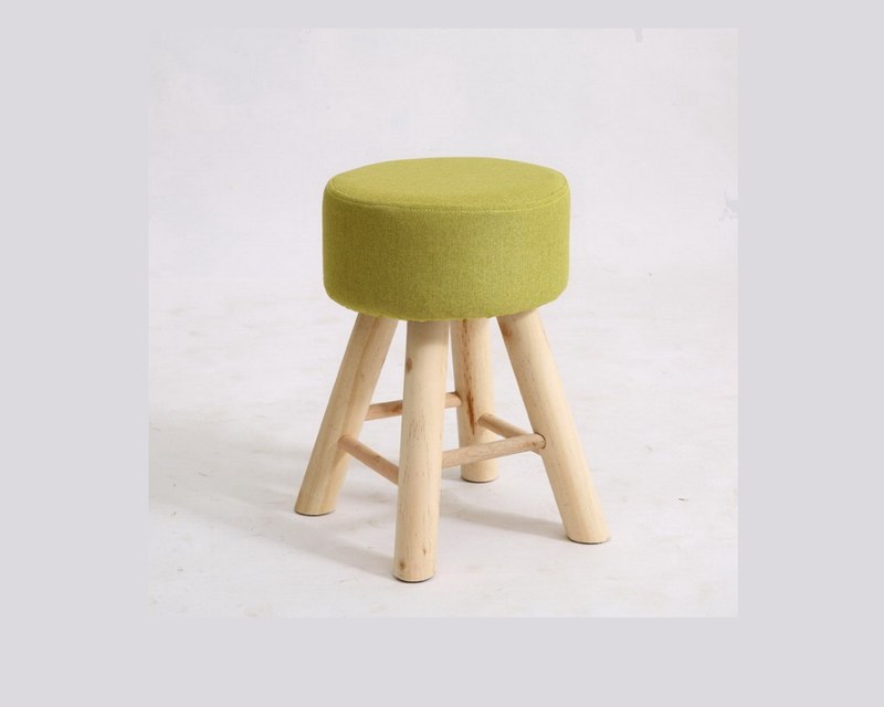 YKS-京采高腳造型小凳椅(綠色)