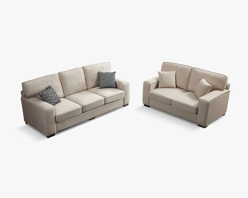 擇木深耕-索米爾2+3人座貓抓布沙發