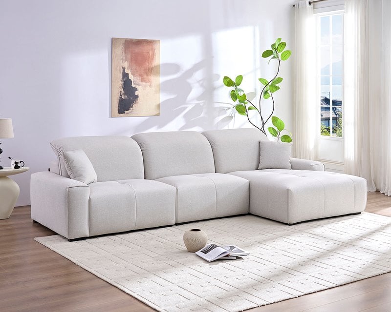 波比 貓抓布組合沙發｜SGS 檢驗 × 模組設計 × 防潑水耐磨