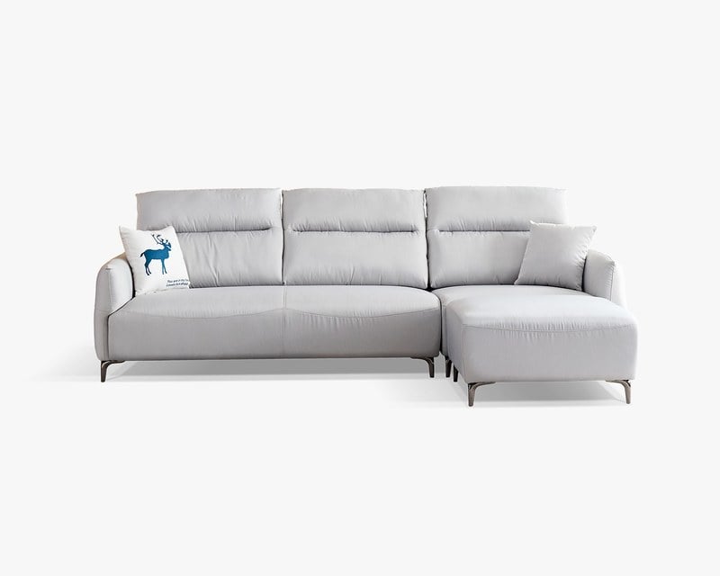 現場展示品出清-擇木深耕-尼森L型涼感布沙發