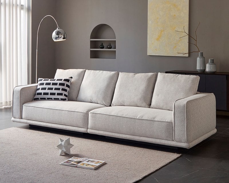 現場展示品出清-擇木深耕-托爾拉四人座布沙發