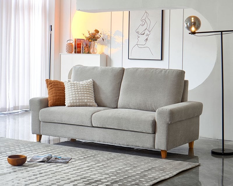 現場展示品出清-擇木深耕-潼恩三人座布沙發