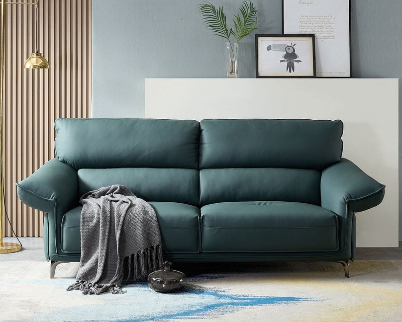 現場展示品出清-擇木深耕-麥格三人座真皮沙發