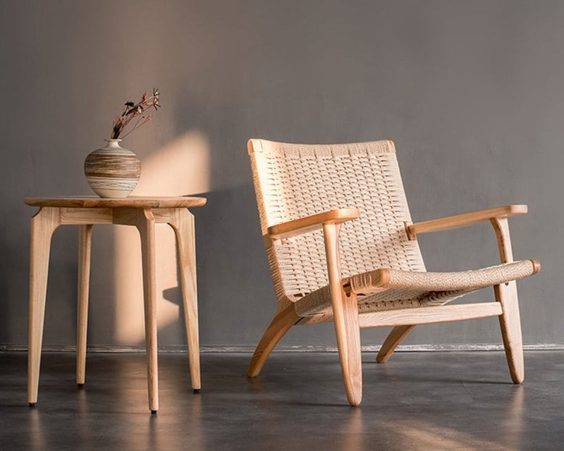 擇木深耕-拾光。編織造型椅 單人椅 休閒椅