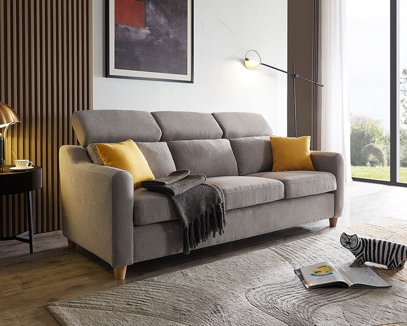 現場展示品出清-擇木深耕-津島三人座布沙發