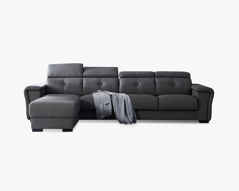 擇木深耕-安德魯L型貓抓皮沙發