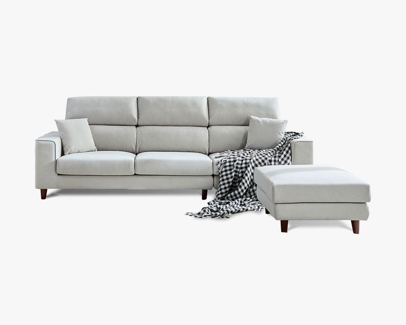 擇木深耕-弗洛拉L型貓抓布沙發