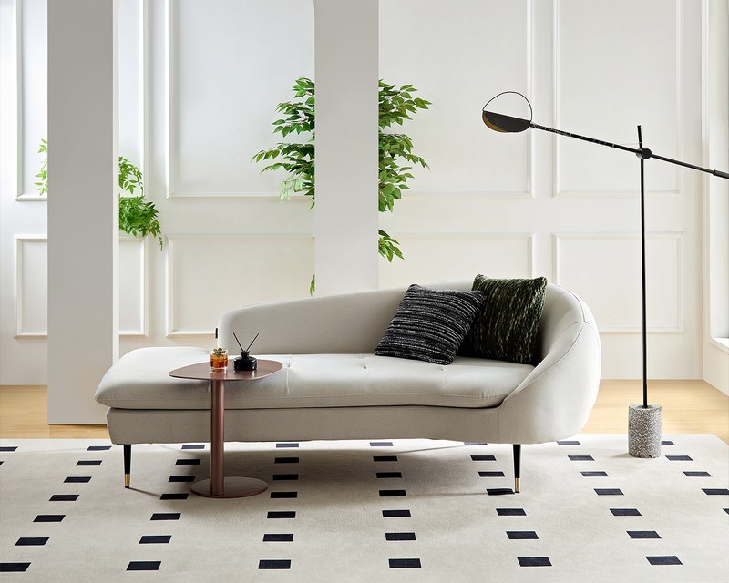 〔伊莉莎白 貴妃坐躺椅〕|比利時貓抓布 × 防潑水耐磨 × 左右型可選 – 擇木深耕