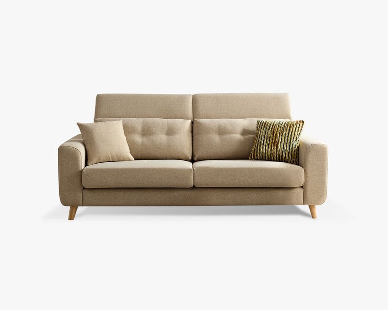 〔夏佐三人座涼感布沙發〕｜機能涼感紗 × 防潑水耐磨 × SGS 認證品質 – 擇木深耕