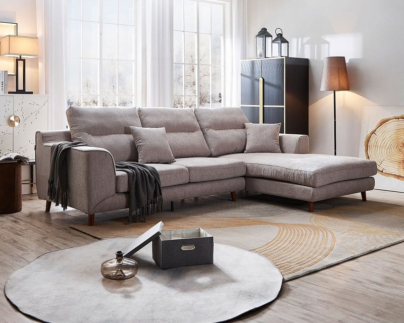 擇木深耕-奧斯頓L型布沙發(左/右型)