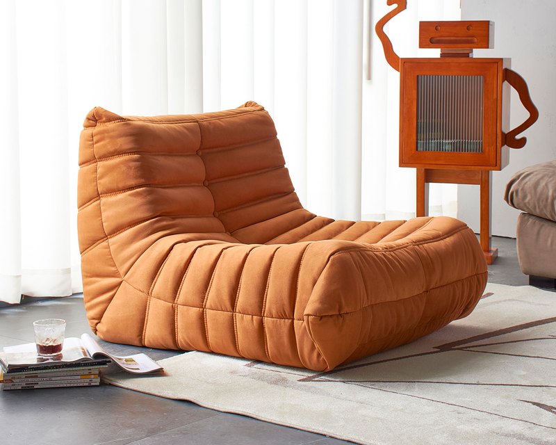 毛毛蟲沙發 懶人沙發 休閒椅(二色) - 方願系列