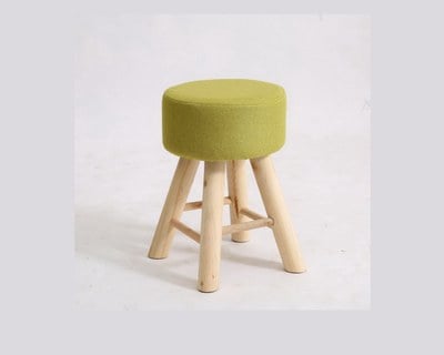 YKS-京采高腳造型小凳椅(綠色)