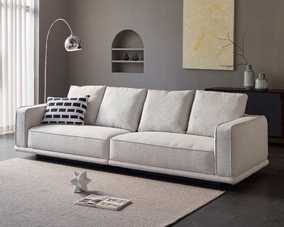 現場展示品出清-擇木深耕-托爾拉四人座布沙發