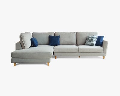 擇木深耕-北歐微光L型貓抓布沙發(左/右型)