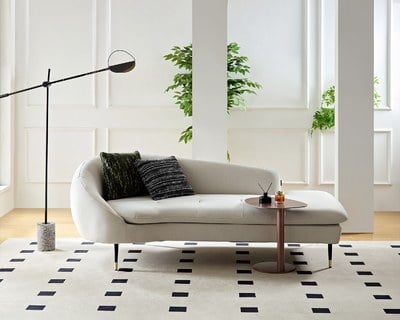 〔伊莉莎白 貴妃坐躺椅〕｜比利時貓抓布 × 防潑水耐磨 × 左右型可選 – 擇木深耕