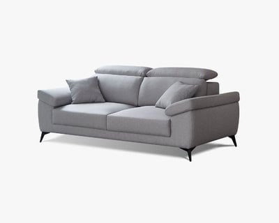 現場展示品出清-擇木深耕-諾拉三人座涼感布沙發