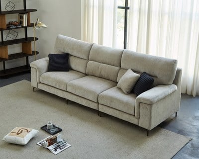 現場展示品出清-擇木深耕-康妮爾一字型布沙發