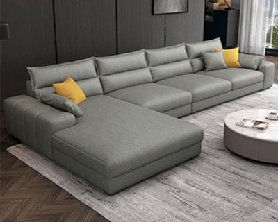 YKS-傑尼斯L型布沙發(二色)