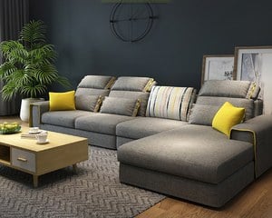 YKS-康緹L型布沙發-獨立筒版(四款可選)