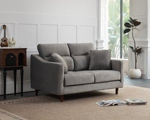 諾伊 雙人座布沙發｜耐磨棉絨布 × 狹扶手設計 × 高質小宅首選 – 方願系列