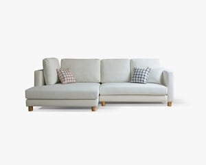 卡洛琳 L 型貓抓布沙發（左右型可選）｜擇木深耕