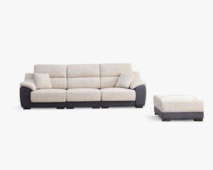 馬蒂尼L型貓抓布沙發｜滑軌式坐墊 × 耐磨防潑水 × 可拆洗布套 – 擇木深耕