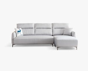 現場展示品出清-擇木深耕-尼森L型涼感布沙發