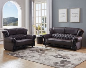 YKS-豪華法式2+3人座皮沙發