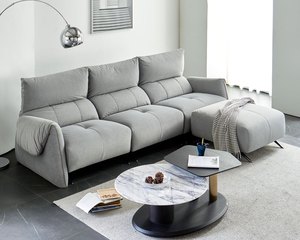 現場展示品出清-擇木深耕-米菲L型貓抓布沙發