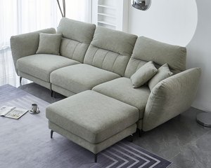 現場展示品出清-擇木深耕-弗莉達L型貓抓布沙發