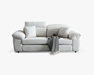 〔波恩 三人座貓抓布沙發〕｜比利時貓抓布 × 可調式頭靠 × 寬扶手設計 – 擇木深耕