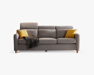 現場展示品出清-擇木深耕-津島三人座布沙發