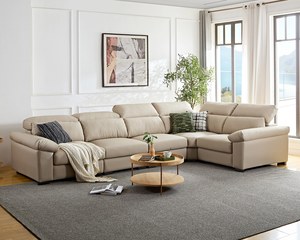 喬納森 L 型皮沙發｜高機能耐磨皮 × 高密度彈力坐墊 × 十年骨架保固 – 擇木深耕系列