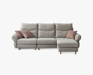 〔艾蜜麗 L 型貓抓布沙發〕｜波蘭貓抓布 × 移動式腳椅 × 防潑水耐刮 × 大靠枕加高 – 擇木深耕