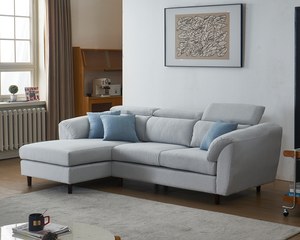 〔帕爾馬 L 型布沙發〕｜防潑水布料 × 可調頭靠 × 左右型自由擺放 – 擇木深耕