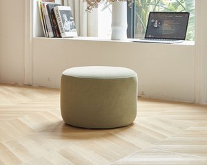 擇木深耕-咪亞。圓型貓抓布椅凳(四色)