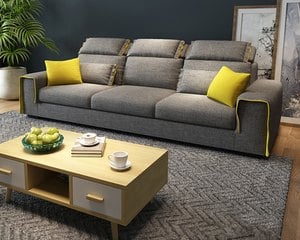 YKS-康緹三人座布沙發(四色)