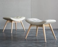 擇木深耕-浮生。月牙腳踏 椅凳 設計椅 造型椅