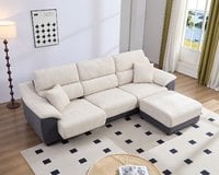 馬蒂尼L型貓抓布沙發｜滑軌式坐墊 × 耐磨防潑水 × 可拆洗布套 – 擇木深耕