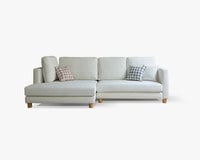 卡洛琳 L 型貓抓布沙發（左右型可選）｜擇木深耕