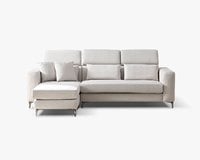 維洛納L型貓抓布沙發｜耐磨防潑水 × 可調式頭靠 × 可拆洗布套  – 擇木深耕