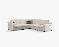 米蕾 貓抓布組合沙發｜防潑水耐磨 × 模組靈活拼接（白色／米白色二色可選）