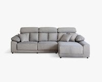 莫爾L型貓抓布沙發｜耐磨防潑水 × 滑軌式坐墊 × 左右型可選–擇木深耕