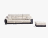 馬蒂尼L型貓抓布沙發｜滑軌式坐墊 × 耐磨防潑水 × 可拆洗布套 – 擇木深耕