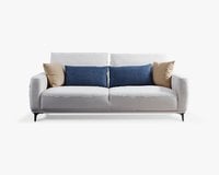 擇木深耕-喬治亞三人座貓抓布沙發