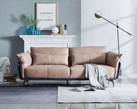 擇木深耕-賽維爾三人座真皮沙發