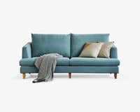 擇木深耕-蘿莎三人座貓抓布沙發