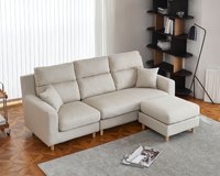 伊甸 L 型布沙發｜防潑水細亞麻布 × 移動式腳椅 × 多種擺放方式 – 擇木深耕