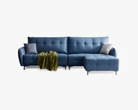 現場展示品出清-擇木深耕-桑塔那L型真皮沙發