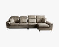 亞伯特 L 型貓抓皮沙發｜防刮耐磨 × 好清潔 × 穩定高支撐 – 擇木深耕